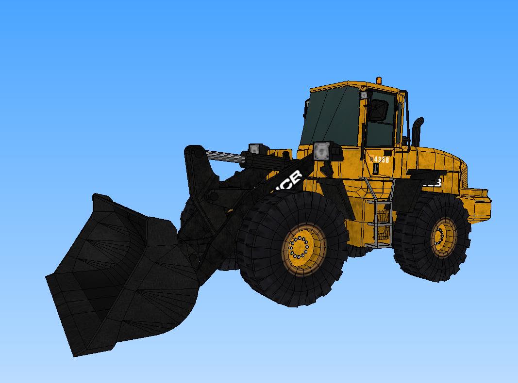Bulldozer — JCB 435b