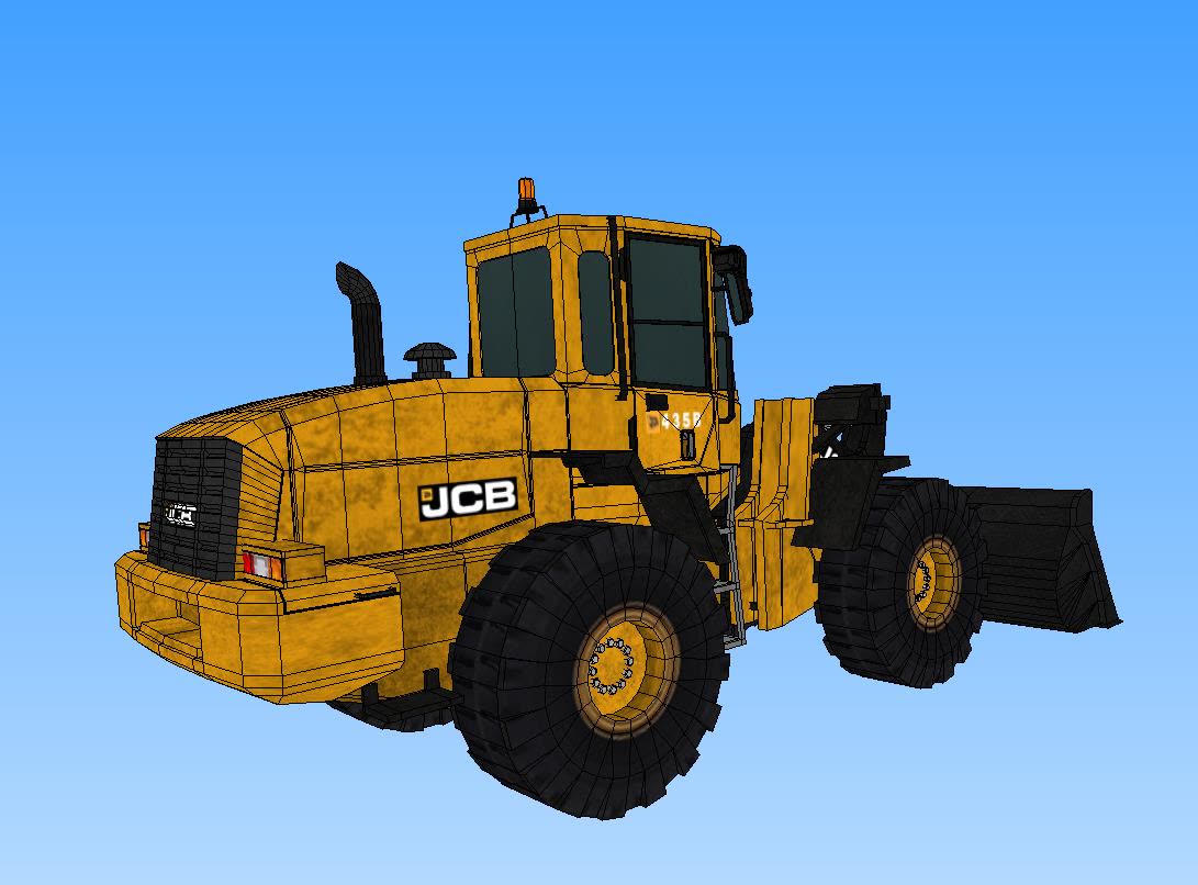 Bulldozer — JCB 435b