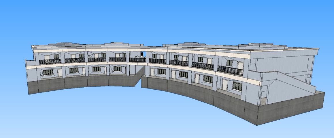 Site 1 — Apartment block