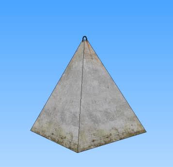 Site 1 — Pyramid pylon