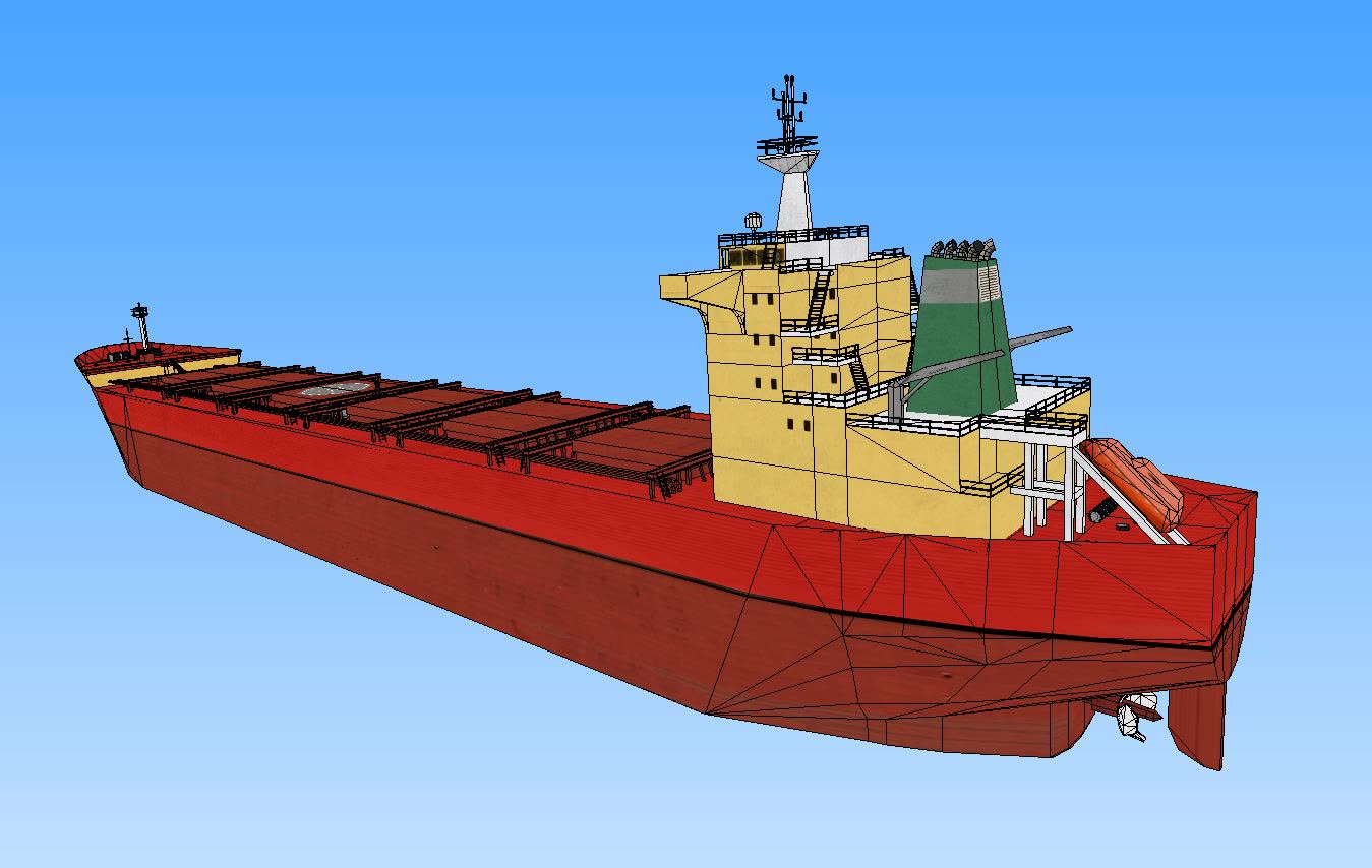 Bulk Carrier (moving model)