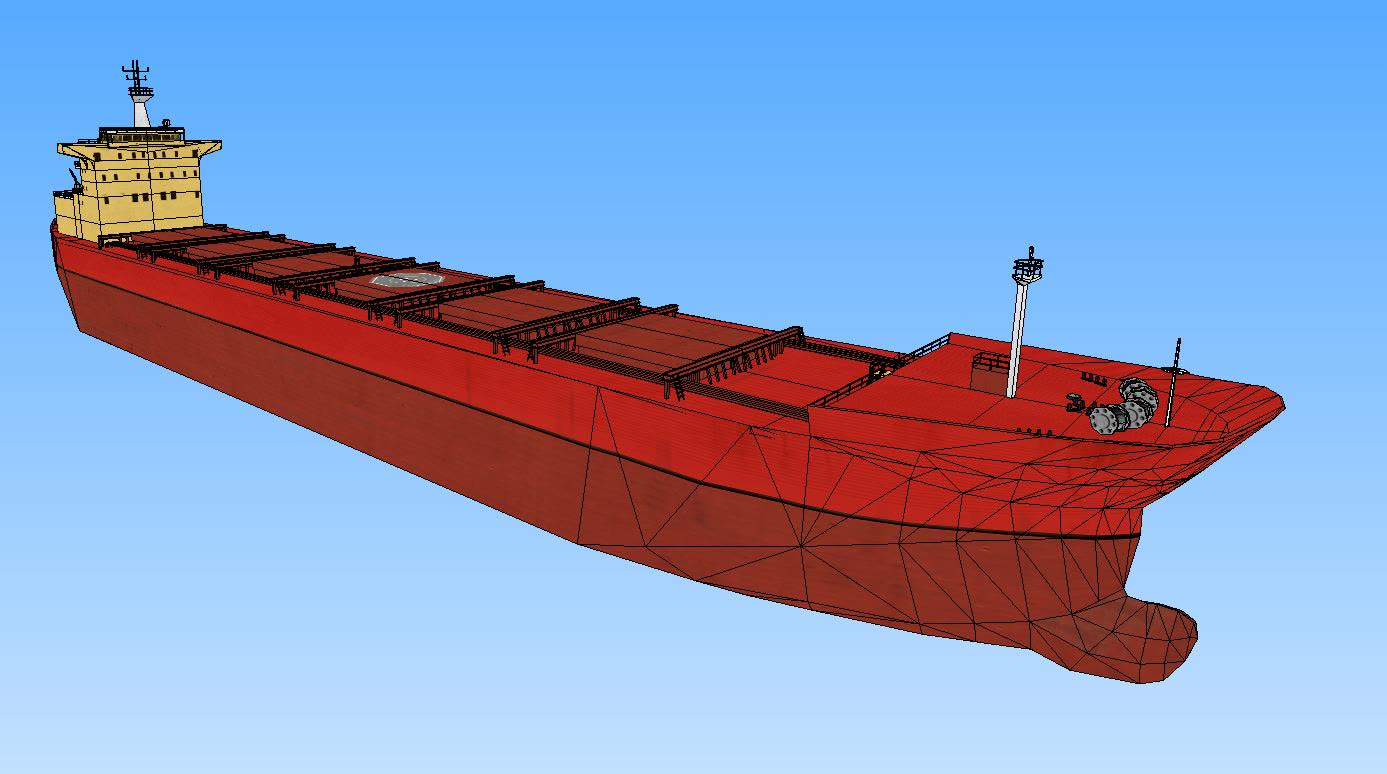 Bulk Carrier (moving model)