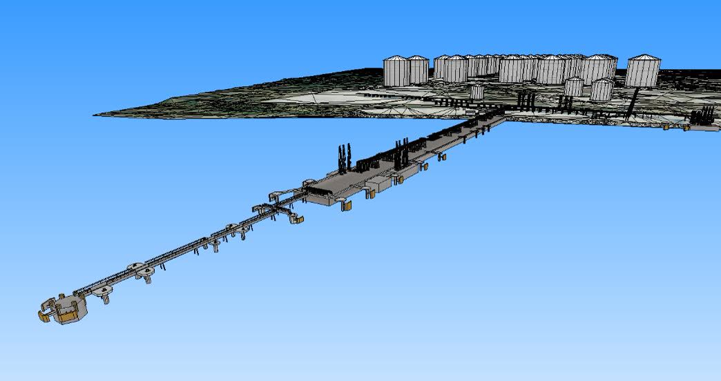 Dock — Pipeline terminal
