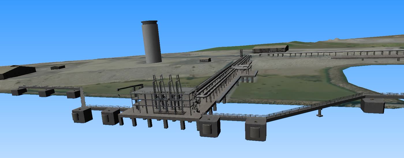 Dock — LNG jetty